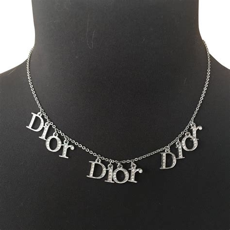 christian dior halskette|christian dior necklaces.